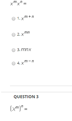 Solved Questiun 4 1 M N X 02 Mx 3 Xm N 4 M Quest Chegg Com