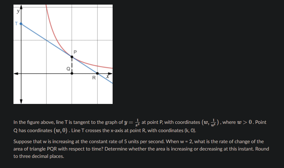 Solved y T P 20 In the figure above, line T is tangent to | Chegg.com