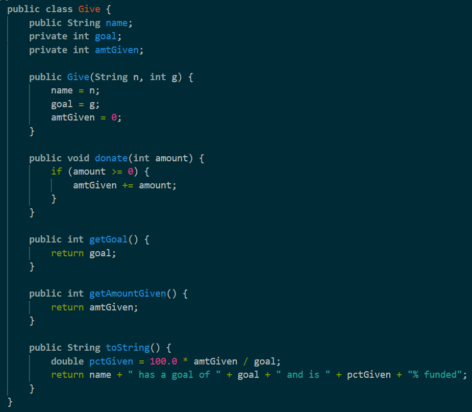 Solved JAVA QUESTION PLEASE HELP we have a class called | Chegg.com