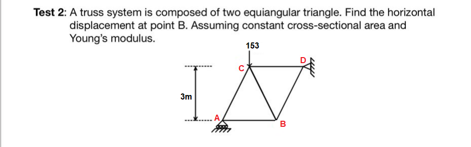 solved-test-2-a-truss-system-is-composed-of-two-equiangular-chegg