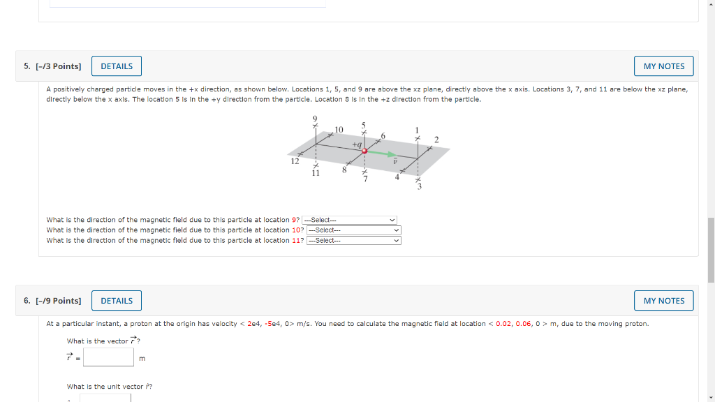 Solved What is the direction of the magnetic field due to | Chegg.com