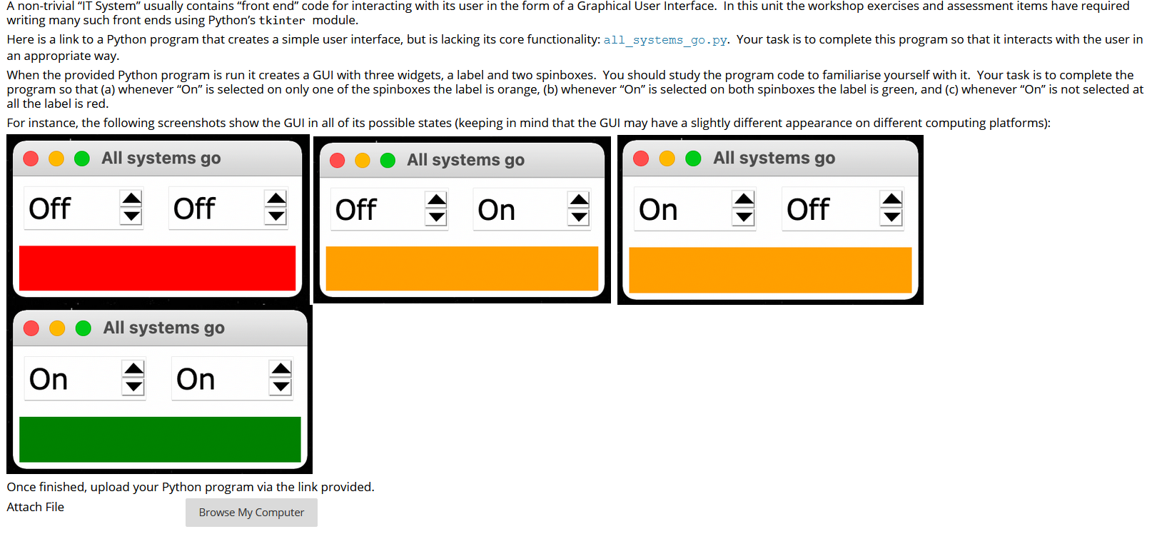 Solved A non-trivial “IT System
