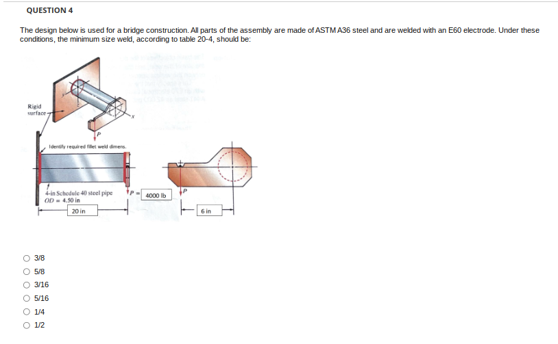Solved The design below is used for a bridge construction. | Chegg.com