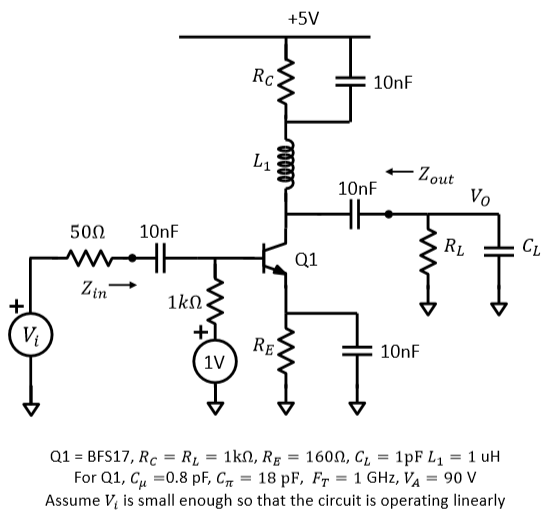 Determine the approximate bandwidth (-3dB cut-off | Chegg.com