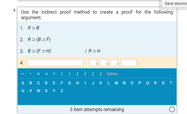 Solved 1. Use the indirect proof method to create a proof | Chegg.com