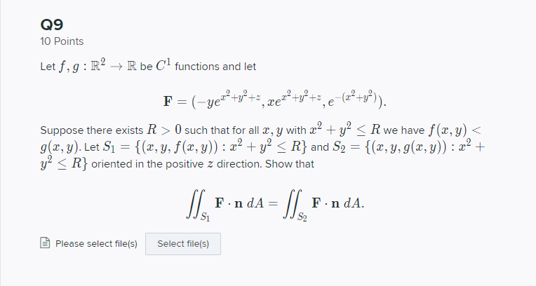 Solved Q9 10 Points Let F G R2 R Be Cl Functions And L Chegg Com