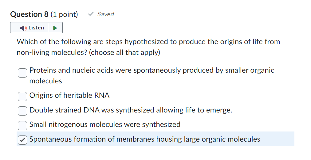 Solved Which of the following traits do archaeans and