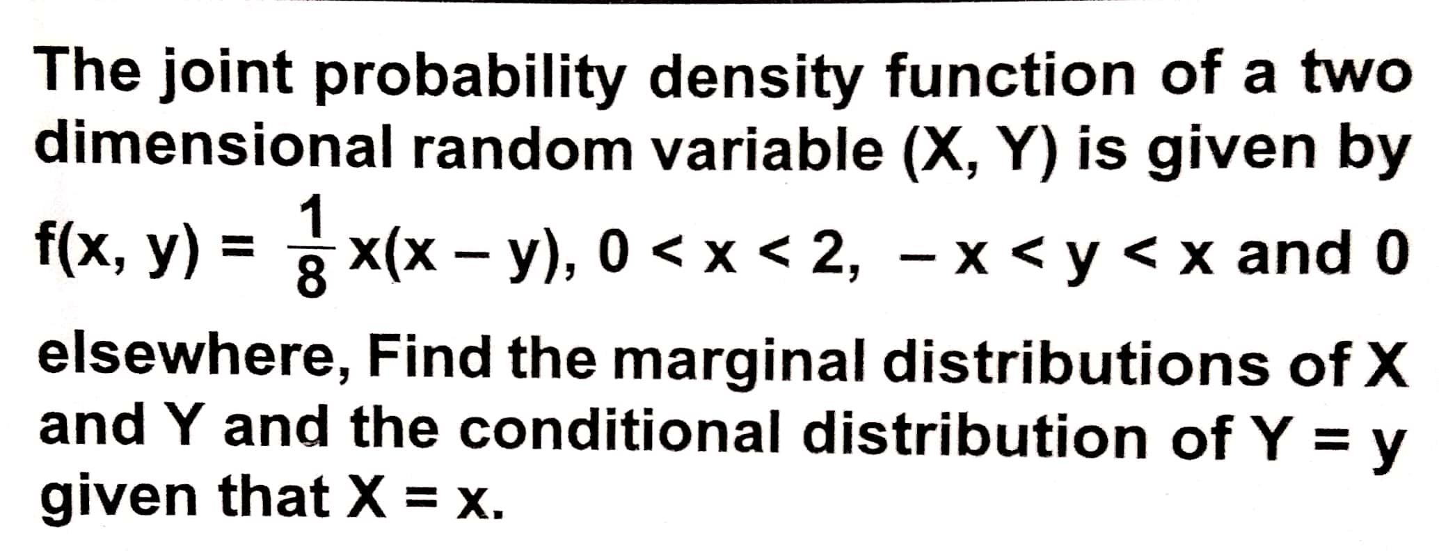 Solved the joint probability density function of a two chegg