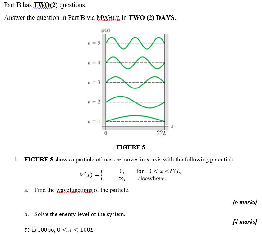 Solved Part B has TWO(2) questions. Answer the question in | Chegg.com