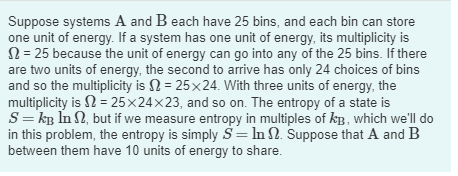 Solved Suppose Systems A And B Each Have 25 Bins, And Each | Chegg.com