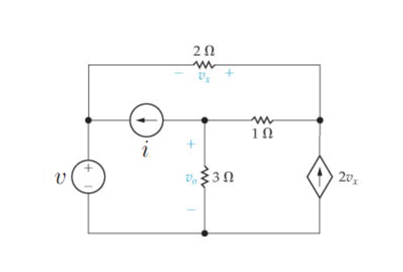 Solved Use the node-voltage method to find the value of vo | Chegg.com