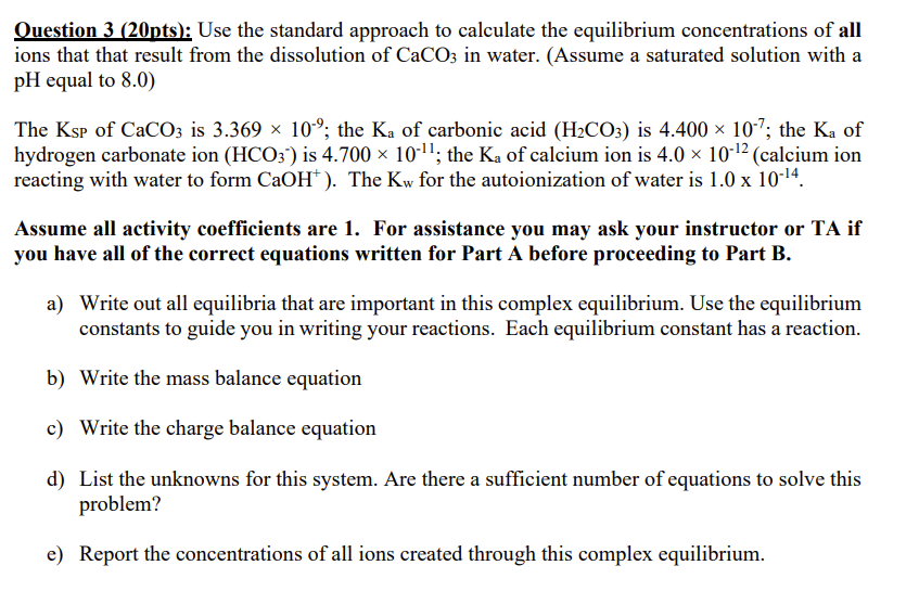 Solved Question 3 (20pts): Use the standard approach to | Chegg.com