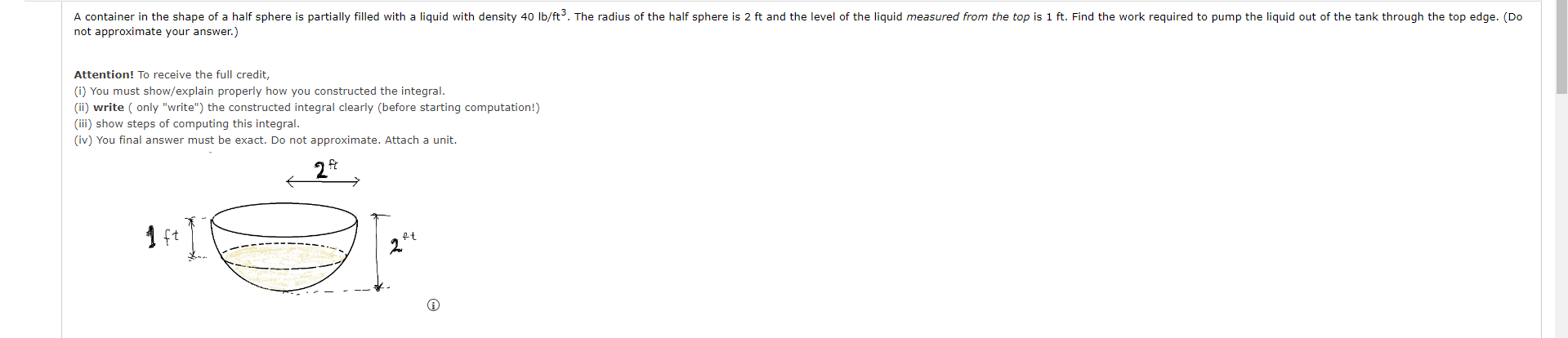 Solved not approximate your answer.) Attention! To receive | Chegg.com
