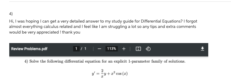 Solved 4) Hi, I was hoping I can get a very detailed answer | Chegg.com