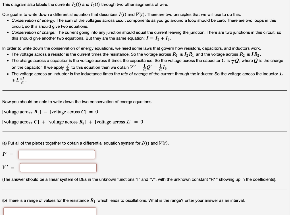 Solved Consider the following circuit consisting of two | Chegg.com