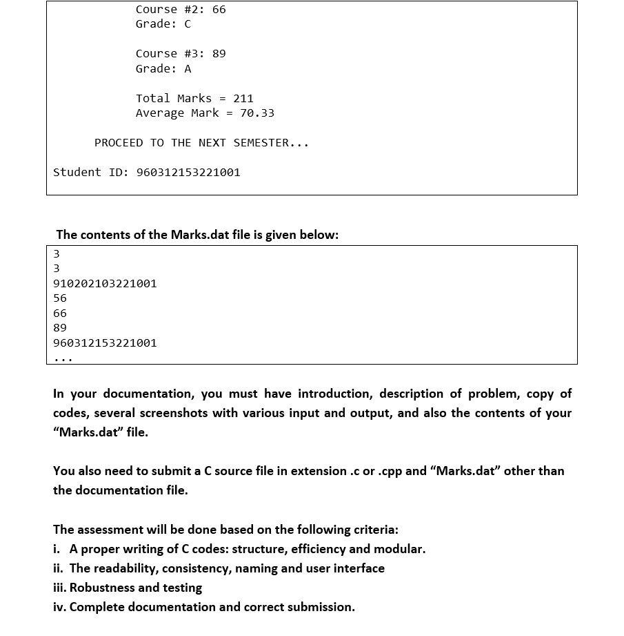 Solved Simple C Program. Please mention the file name as per | Chegg.com