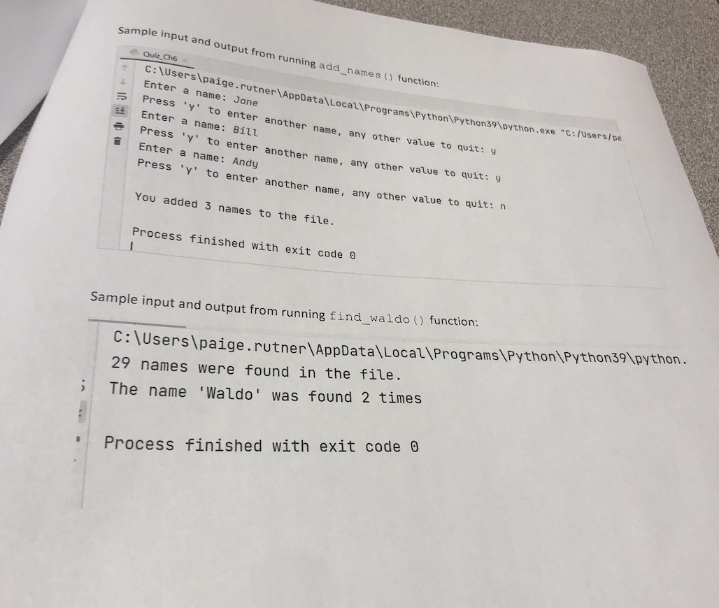 Solved ISQS 3345 - Data Analytics Tools Quiz Ch 6 - Working | Chegg.com
