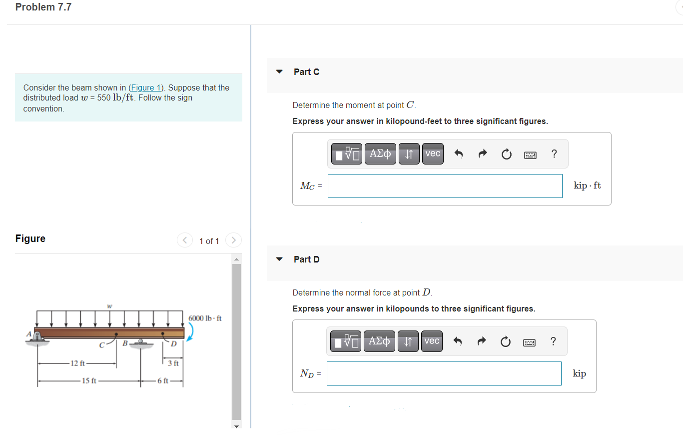 Solved Consider The Beam Shown In (Figure 1). Suppose That | Chegg.com