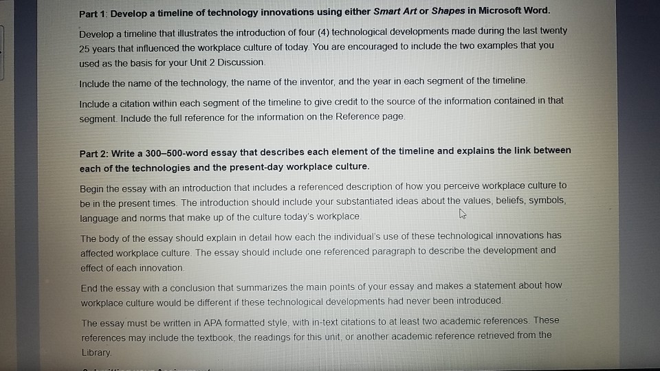 Essay about smart technology