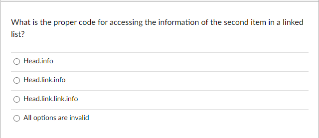 One difference between a queue and a stack is: True | Chegg.com
