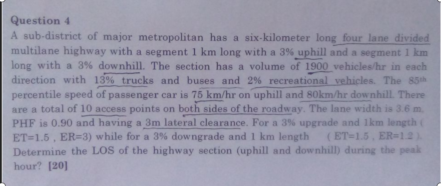Solved Question 4 A Sub District Of Major Metropolitan Has A Chegg Com
