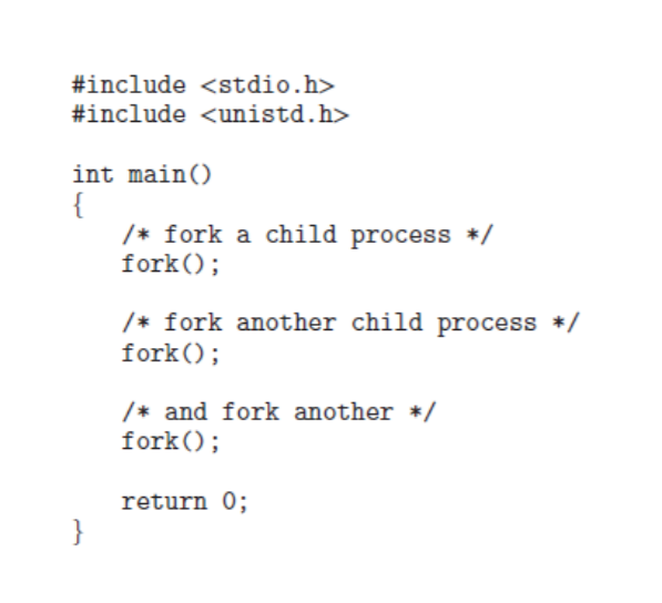 Solved include include int main() { /* fork a child