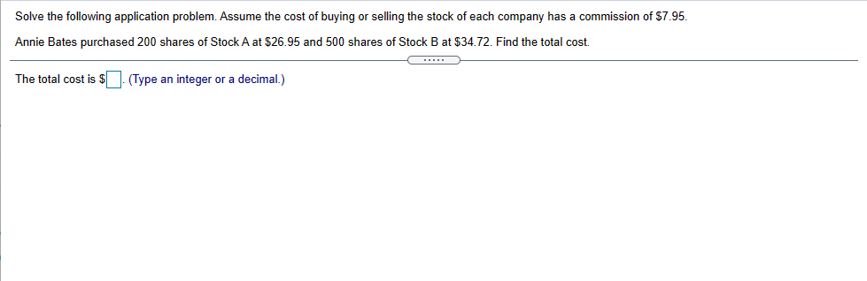 Solved Solve the following application problem. Assume the | Chegg.com