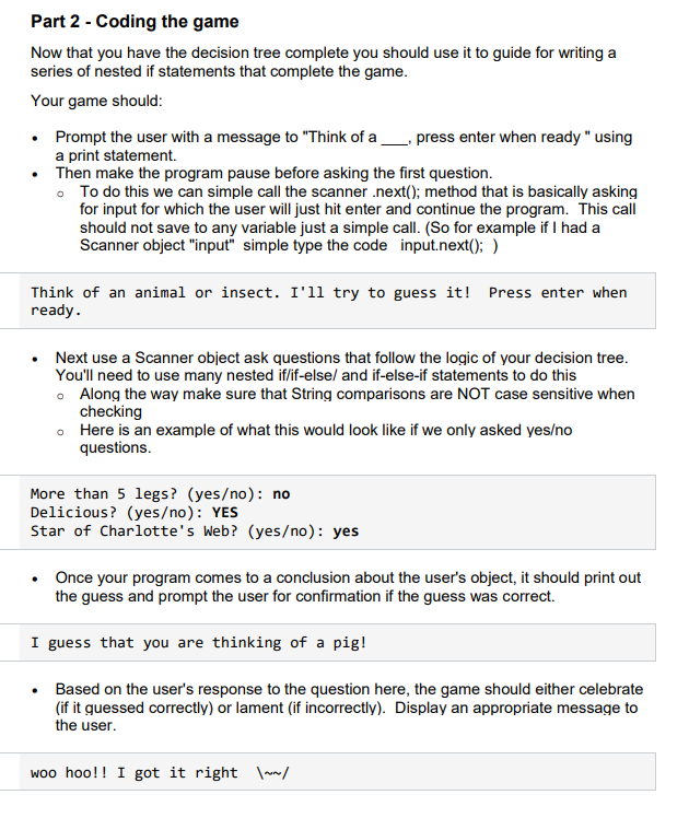 Solved The following is an example of a decision tree with | Chegg.com