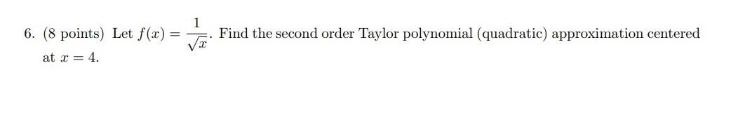 SECOND ORDER APPROXIMATION visual data 8
