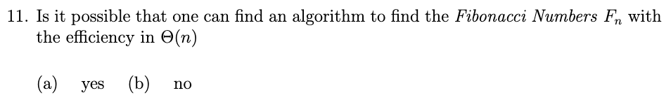 Solved 11. Is it possible that one can find an algorithm to | Chegg.com