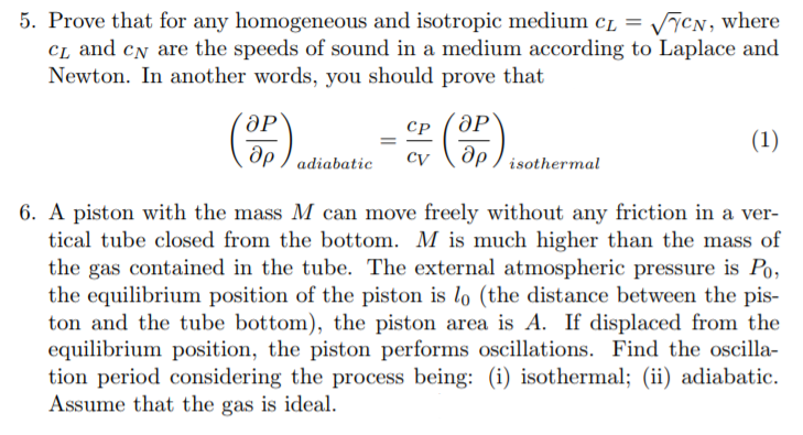 Solved 5. Prove that for any homogeneous and isotropic | Chegg.com