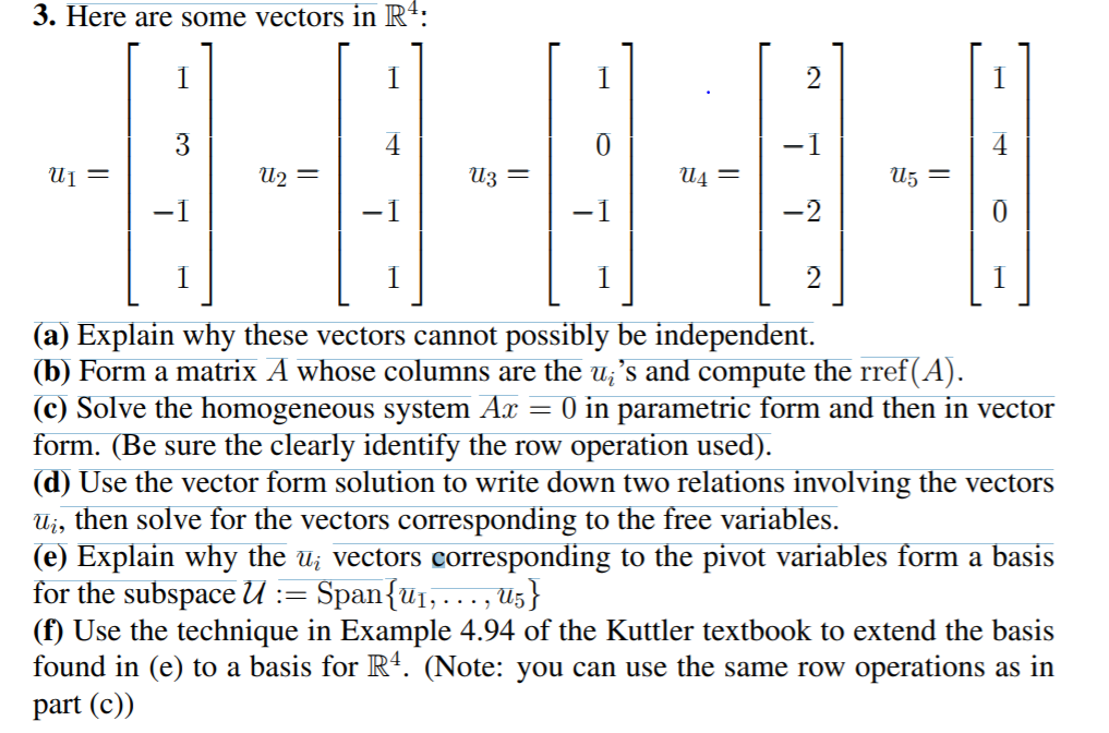 vector in r - a practical approach for creating and... Solved 3. Here are some vectors in R+: U1 = U2 = U3 = U4 = | Chegg.com