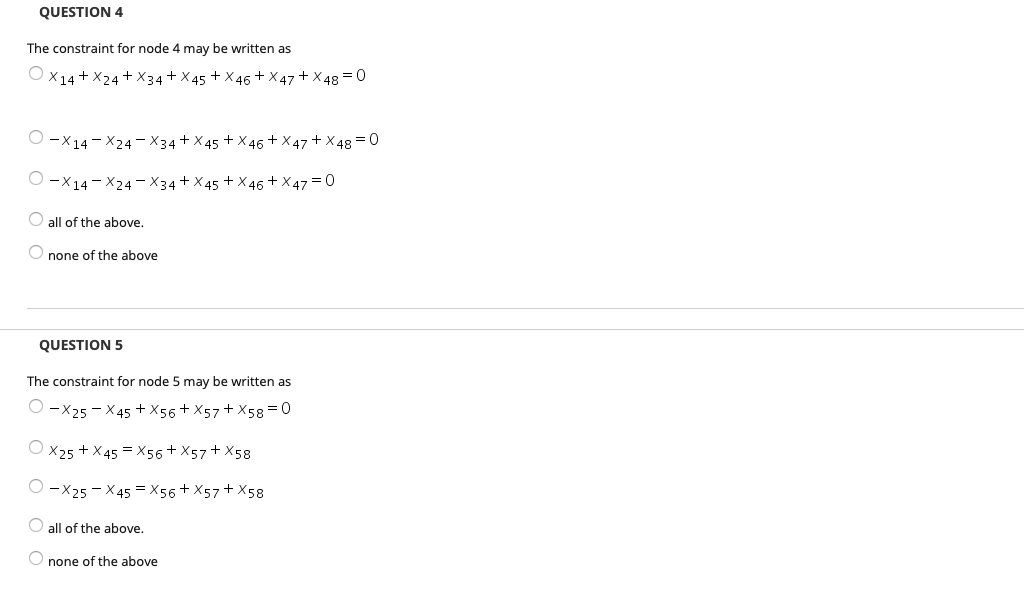 Solved Use The Following Scenario And Data For Questions 1 | Chegg.com