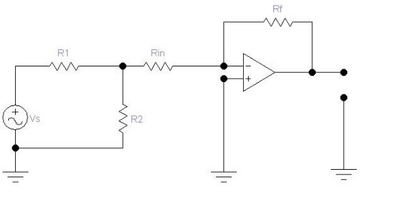 Solved Rf R1 Rin + Vs R2 3. The circuit of Figure 7 is a | Chegg.com