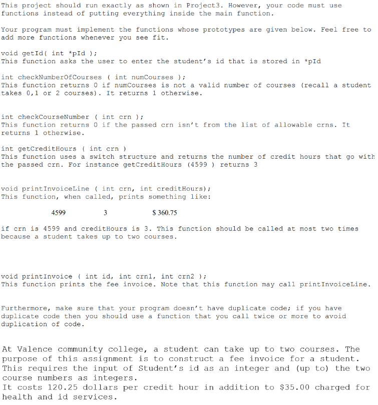 Solved This project should run exactly as shown in Project3. | Chegg.com