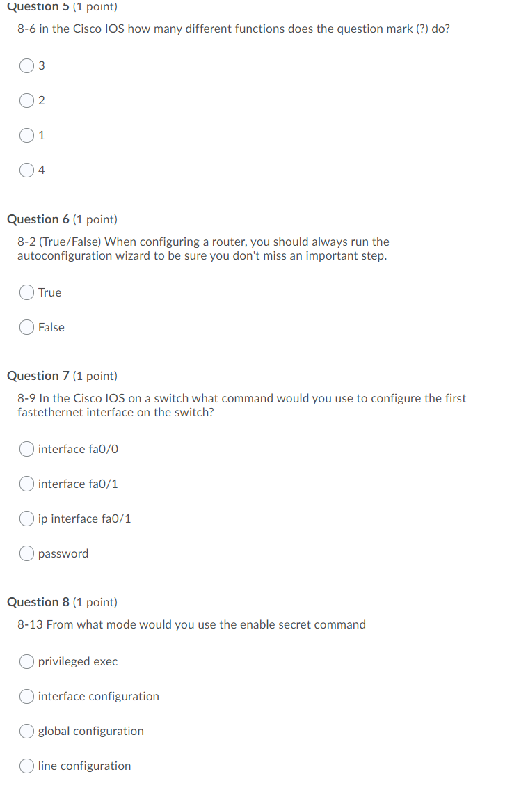 solved-question-5-1-point-8-6-in-the-cisco-ios-how-many-chegg