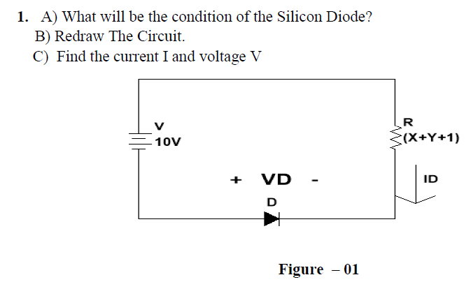 Solved 1. A) What Will Be The Condition Of The Silicon | Chegg.com