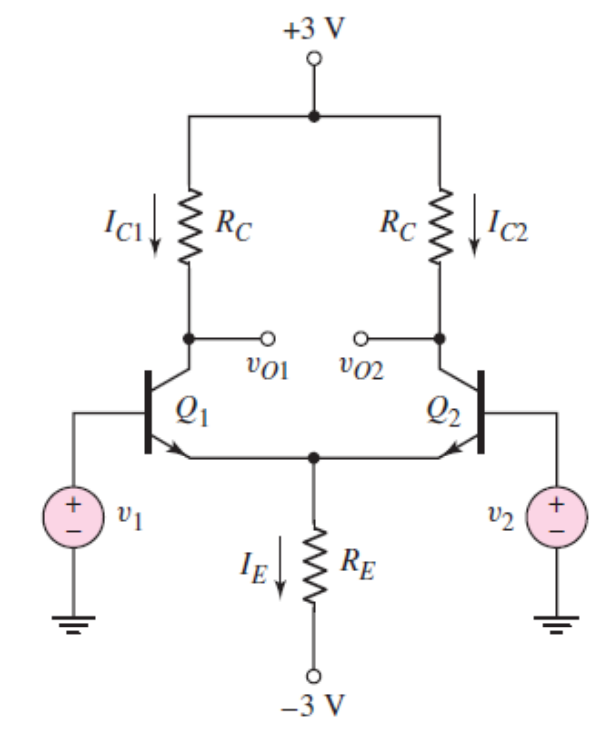 Solved The transistor parameters for the circuit are 𝛽 = | Chegg.com