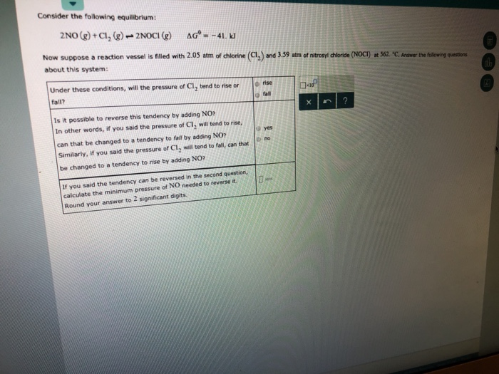 Solved Consider The Following Equilibrium Now Suppose A Chegg
