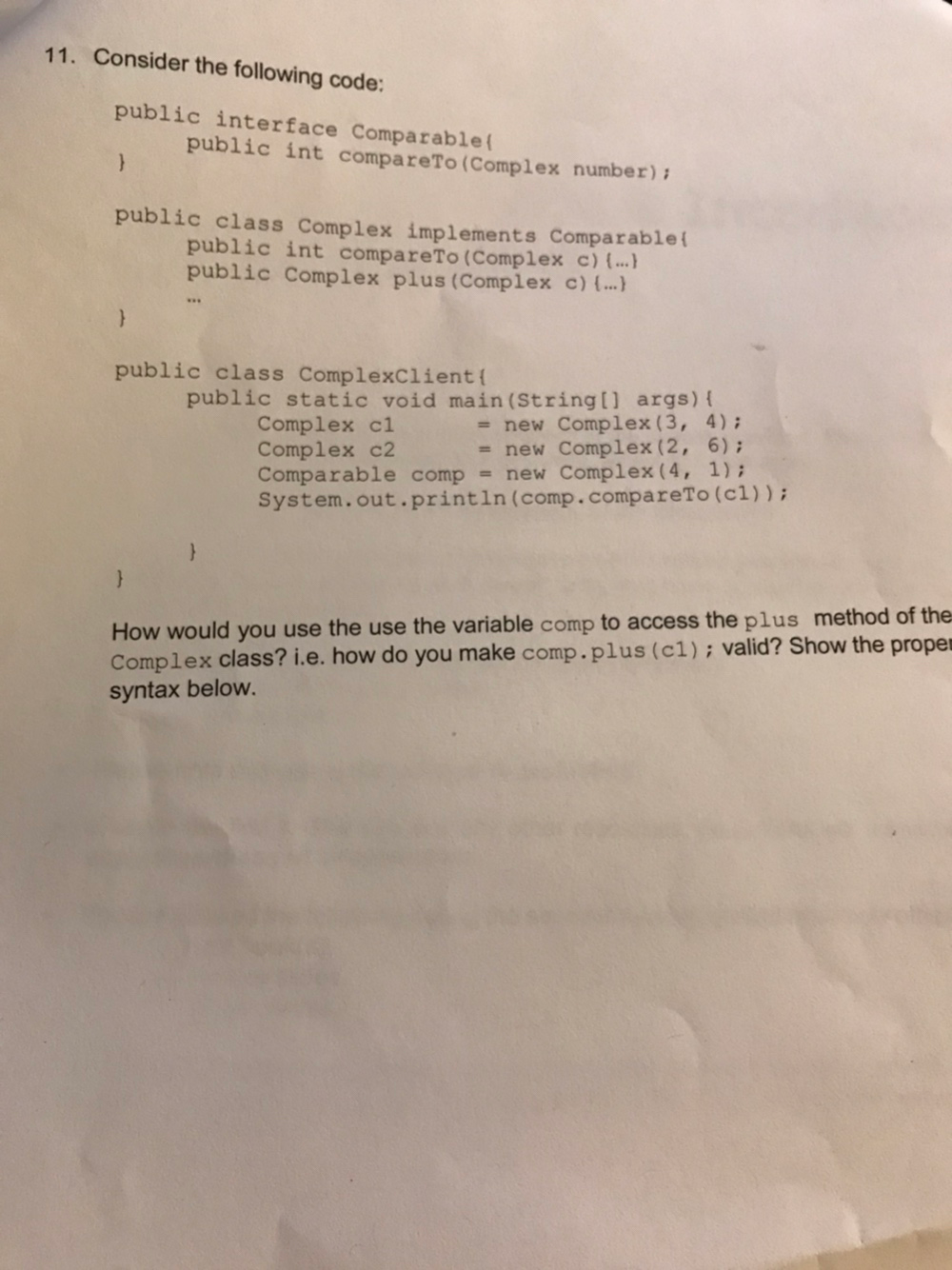 Solved 8. What is the difference between implementing an | Chegg.com