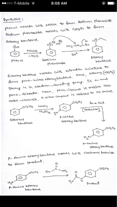 Solved I have included a picture of my synthesis scheme in | Chegg.com