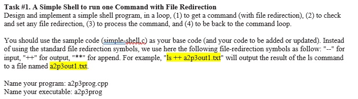 Sample program for your base code. Warning: Do not | Chegg.com