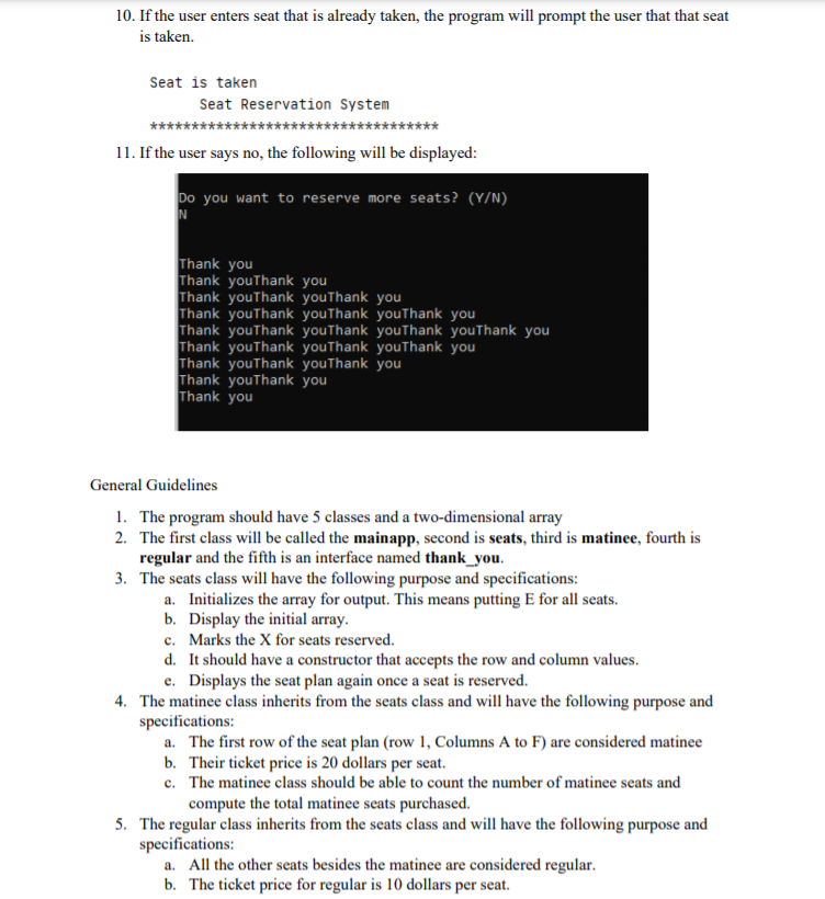 Solved COMMENTS SHOULD BE PRESENT. All variable names should | Chegg.com