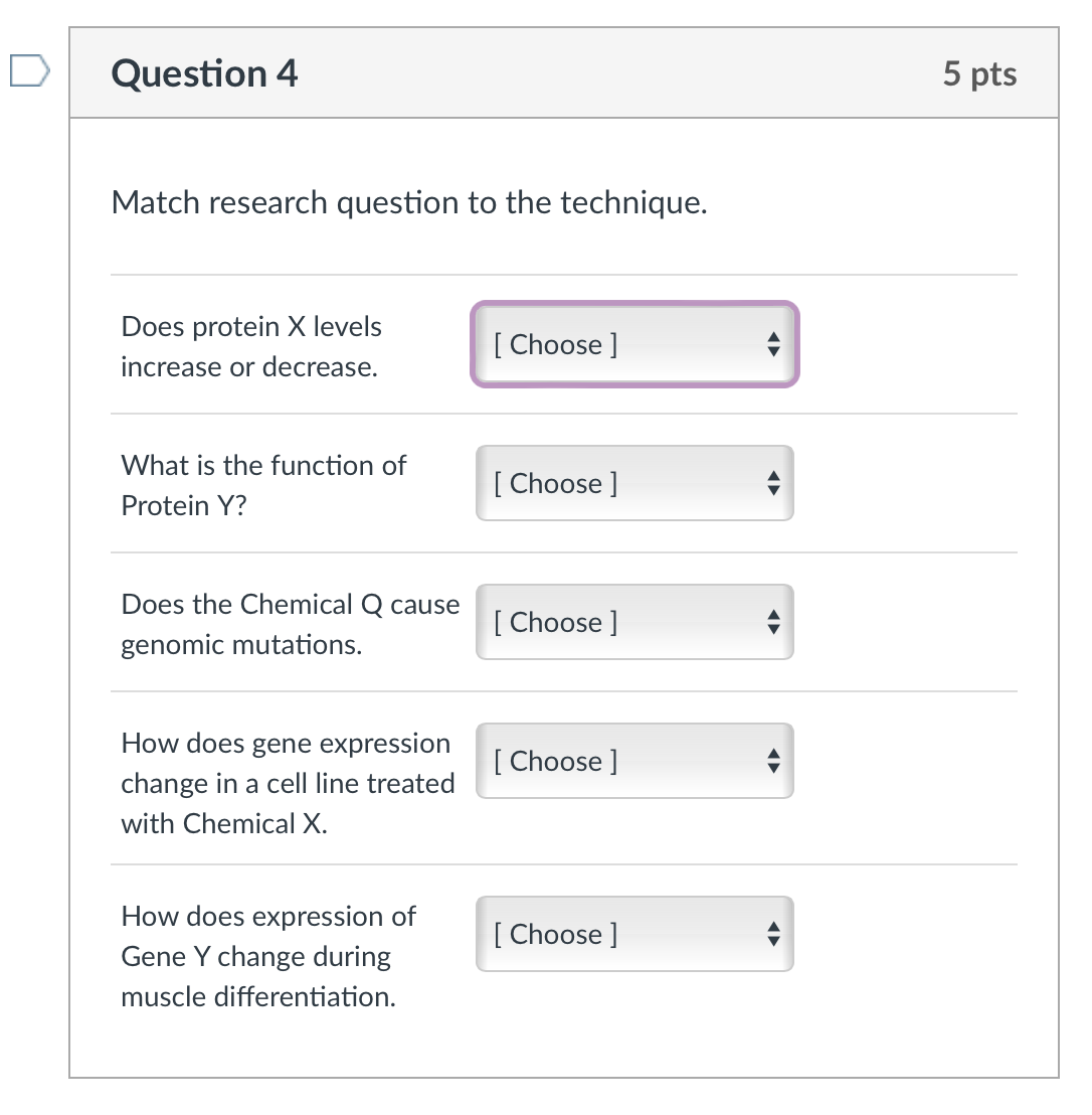 Solved Please Help! The options to choose from are RNAseq.,