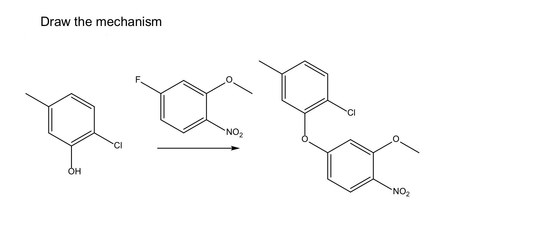 Solved Draw the mechanism | Chegg.com
