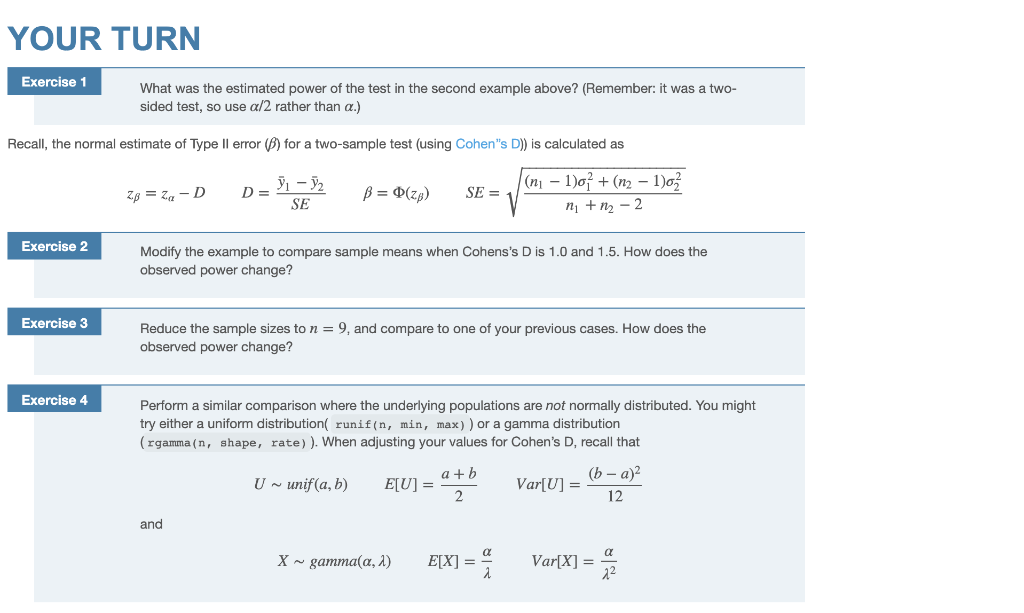 Generate a p-value Here's how to use R for a | Chegg.com