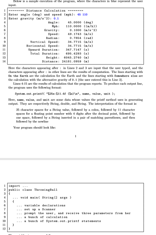 Solved Below is a simple execution of the program, where the | Chegg.com