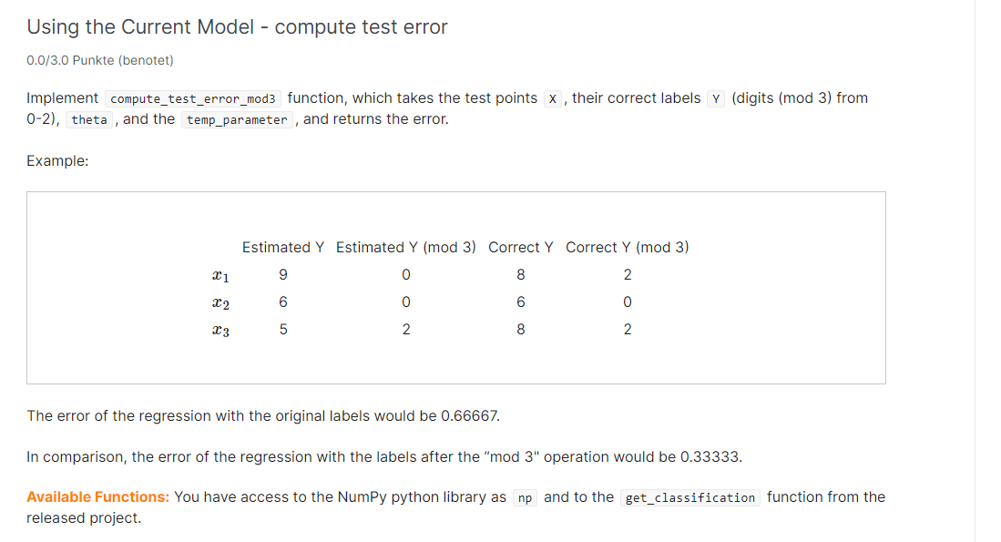 Solved Using the Current Model - update target 0.0/3.0 | Chegg.com
