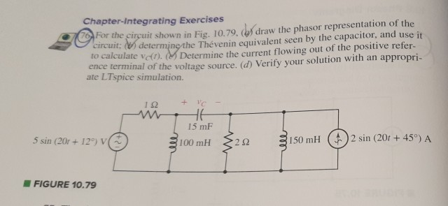 Solved Chapter-Integrating Exercises For the circuit shown | Chegg.com