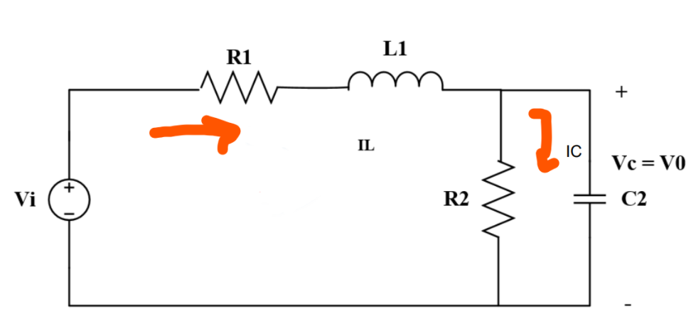 Solved Provide the derivation of given 2nd order RLC circuit | Chegg.com